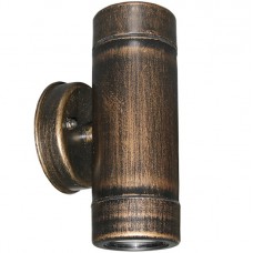 Φωτιστικό Σποτ Διπλής Κατεύθυνσης 2xGU10 230V Πλαστικό IP44 Ρουστίκ 3-06021071